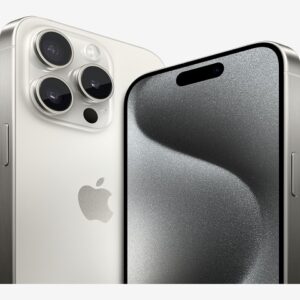 Apple iPhone 15 Pro - Smartphone - iOS - 512 GB - White Titanium - Touch