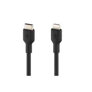 Belkin BOOST CHARGE - Cable Lightning - 24 pin USB-C macho a Lightning macho - 1 m - blanco - suministro de potencia USB (18W) - para Apple iPad/iPhone/iPod (Lightning)