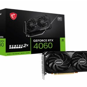 MSI - PCI Express - NVIDIA - RTX 4060 VENTUS - 2X Black 8G OC