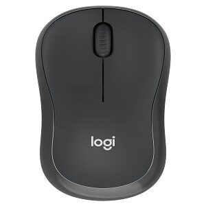 Logitech M240 Silent Bluetooth Mouse, Compact, Portable, Smooth Tracking, Graphite - Ratón - inalámbrico - Bluetooth - grafito